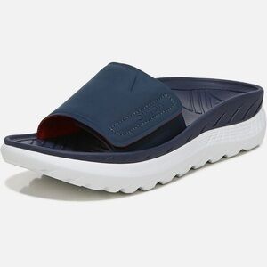 Vionic Rejuvenate Recovery Sandal Navy Blue Unisex Size W9/ M7.5